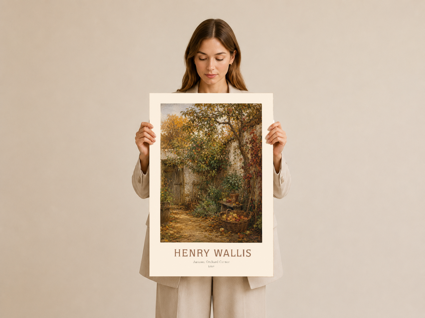 Henry Wallis posteri, sanatın zamansız güzelliğini ve otantik sanat baskısının kalitesini gösteriyor.