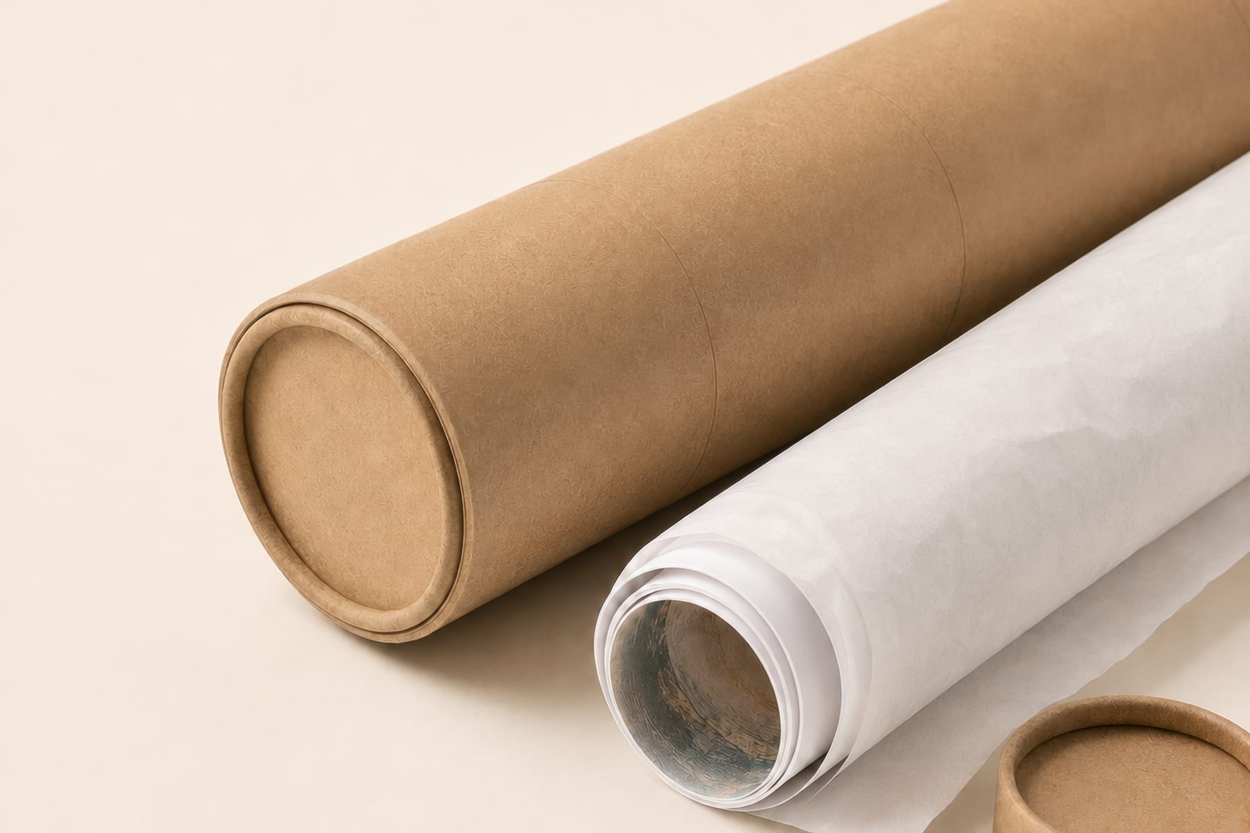 Poster tüpü ile güvenli paketleme